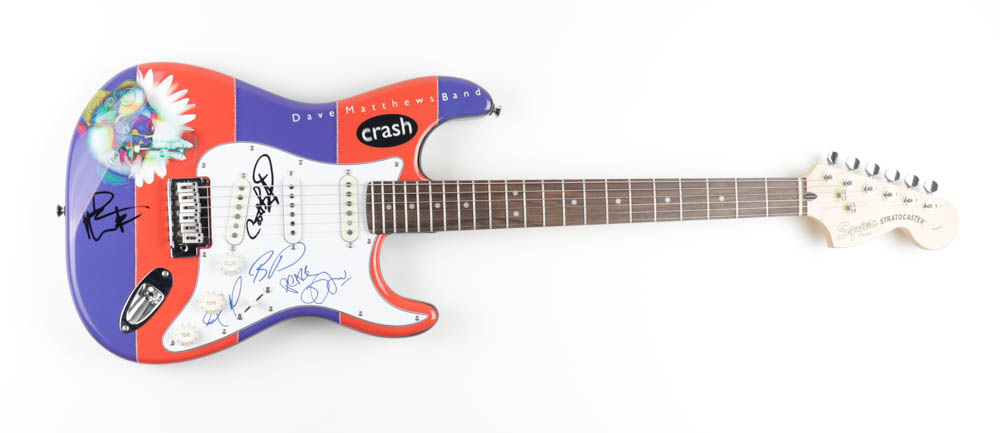 "Dave Matthews Band" 38" Custom Fender Electric Guitar Band-Signed by (5) with Dave Matthews, Carter Beaufort, Boyd Timsley, Tim Reynolds (JSA) at PristineAuction.com "Dave Matthews Band" 38" Custom Fender Electric Guitar Band-Signed by (5) with Dave Matthews, Carter Beaufort, Boyd Timsley, Tim Reynolds (JSA) at PristineAuction.com