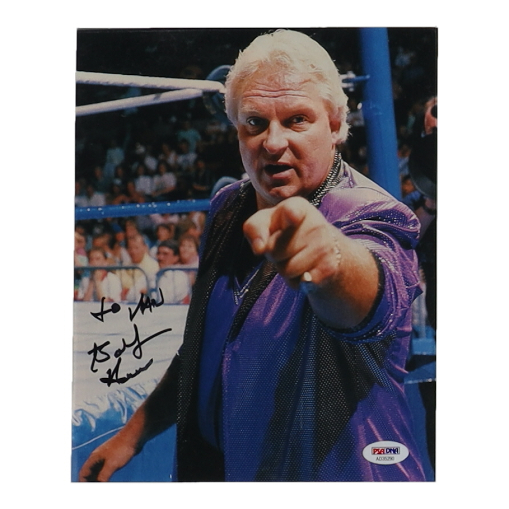 Bobby Heenan Signed WWF 8x10 Photo (PSA) | Pristine Auction