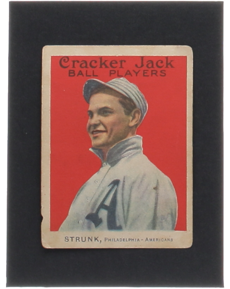 Amos Strunk 1914 Cracker Jack #33