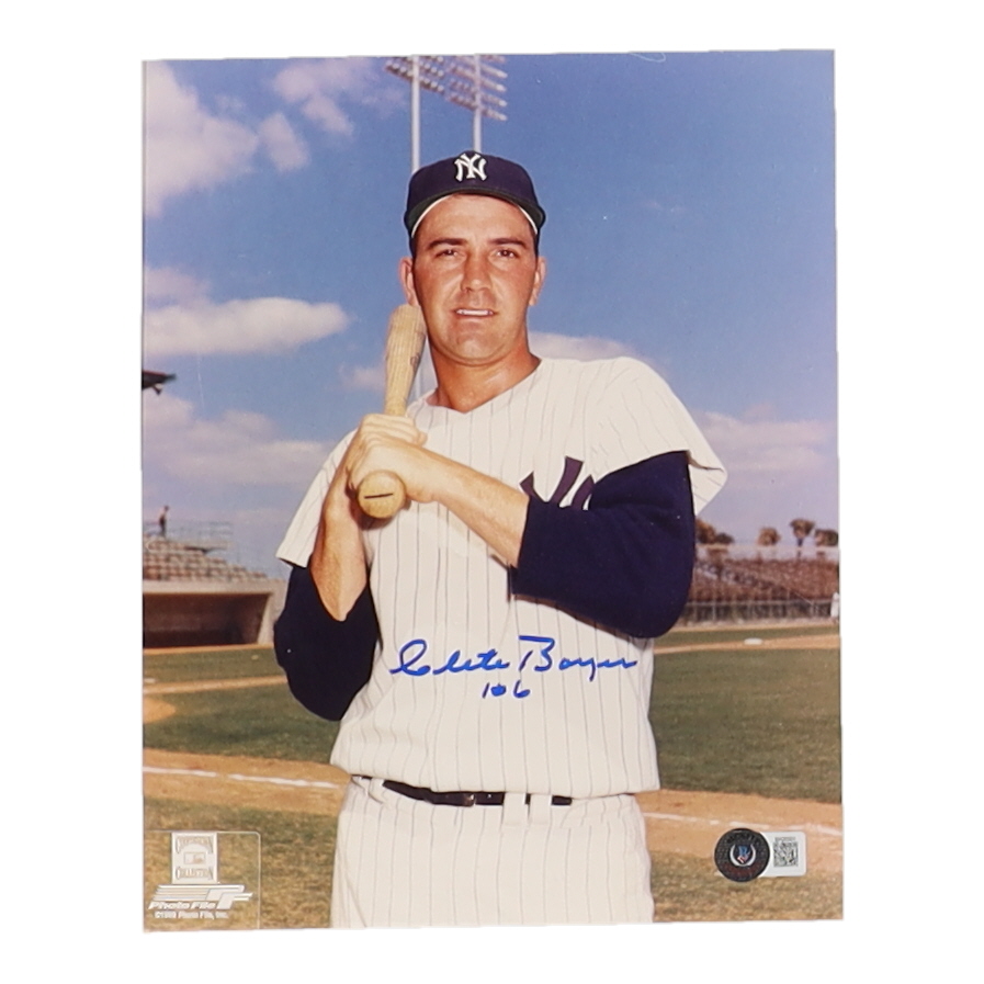 Clete Boyer Signed Yankees 8x10 Photo (Beckett) at PristineAuction.com Clete Boyer Signed Yankees 8x10 Photo (Beckett) at PristineAuction.com