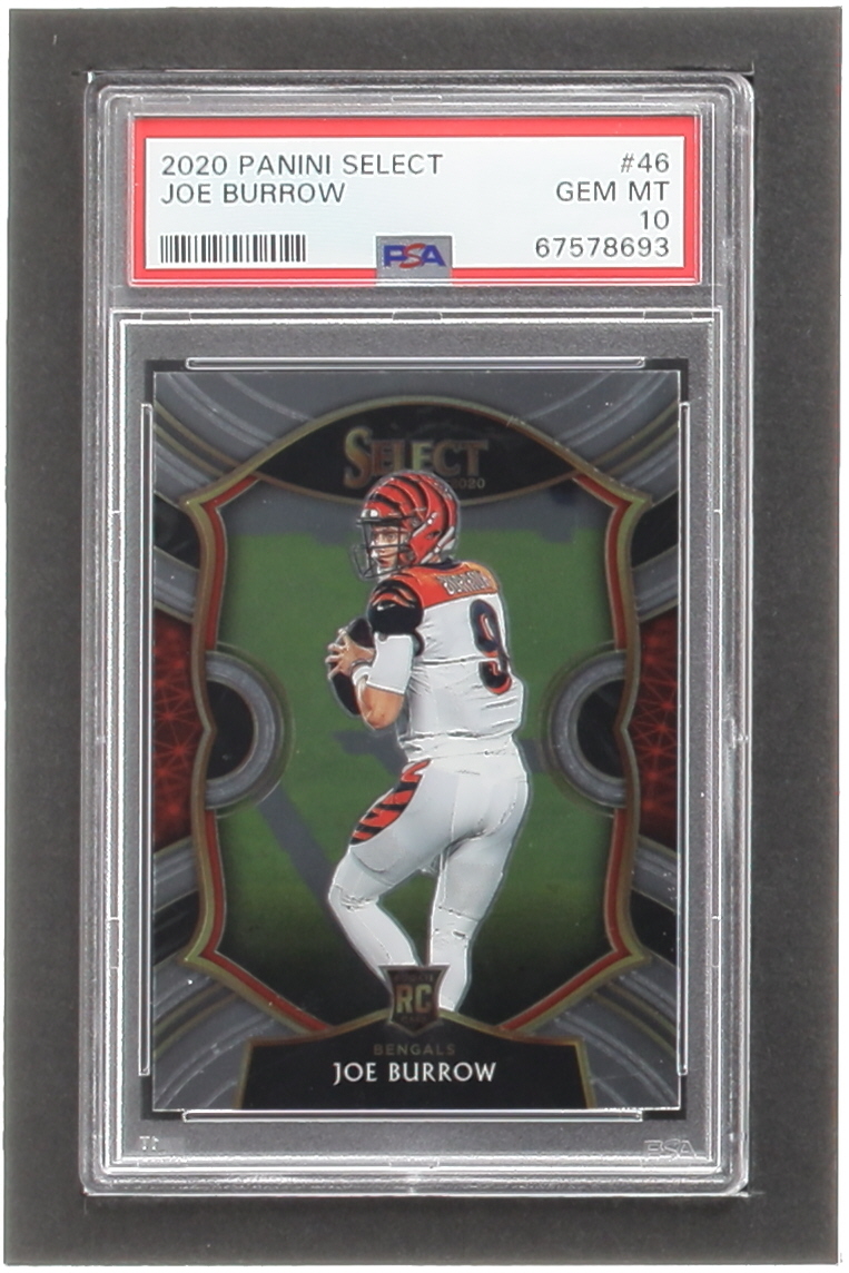 Joe Burrow 2020 Select #46 RC (PSA 10) at PristineAuction.com Joe Burrow 2020 Select #46 RC (PSA 10) at PristineAuction.com
