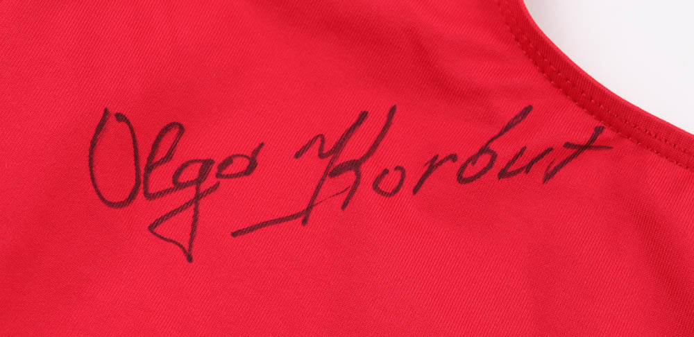Olga Korbut Signed Leotard (JSA) | Pristine Auction