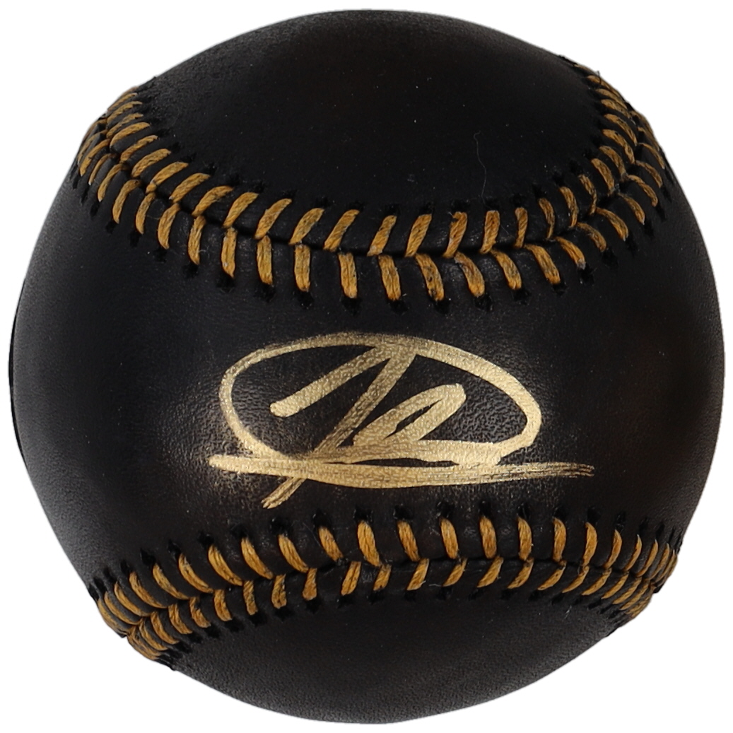 Jasson Dominguez Signed Black Leather OML Baseball (Fanatics & MLB) at PristineAuction.com Jasson Dominguez Signed Black Leather OML Baseball (Fanatics & MLB) at PristineAuction.com