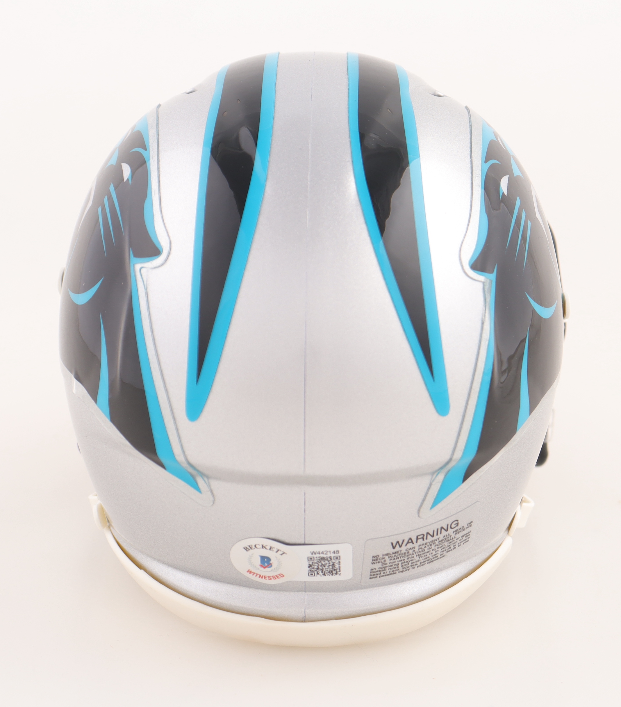 Jeremy Chinn Signed Panthers Speed Mini Helmet (Beckett) at PristineAuction.com Jeremy Chinn Signed Panthers Speed Mini Helmet (Beckett) at PristineAuction.com