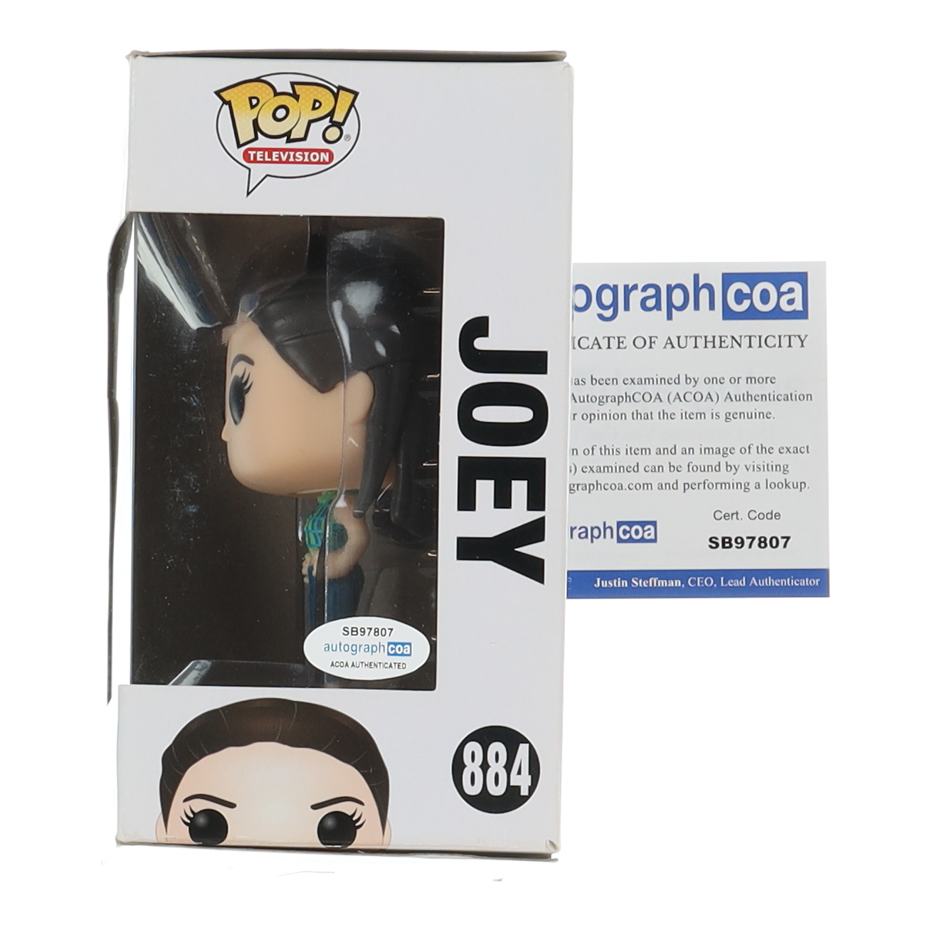 Katie Holmes Signed "Dawson's Creek" #884 Joey Funko Pop! Vinyl Figure (AutographCOA) at PristineAuction.com Katie Holmes Signed "Dawson's Creek" #884 Joey Funko Pop! Vinyl Figure (AutographCOA) at PristineAuction.com