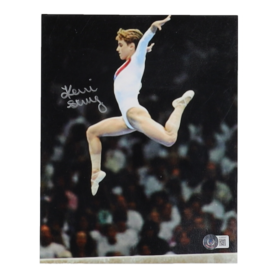 Kerri Strug Signed Team USA 8x10 Photo (Beckett) at PristineAuction.com Kerri Strug Signed Team USA 8x10 Photo (Beckett) at PristineAuction.com