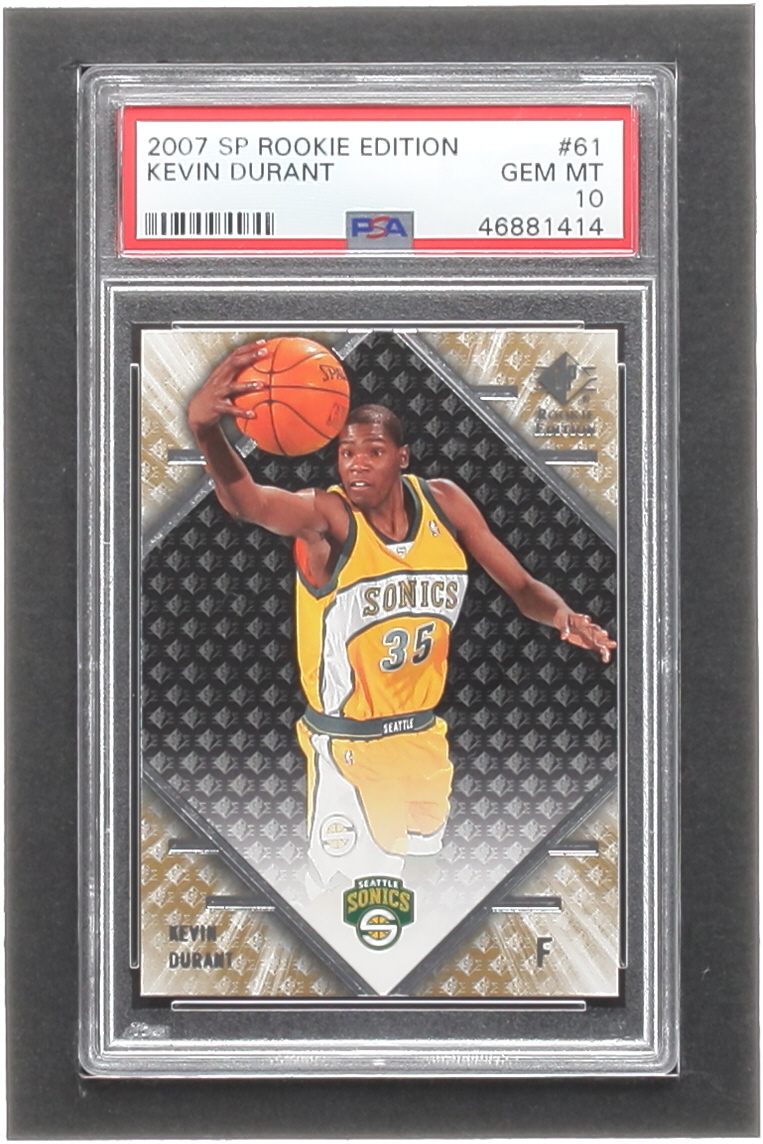 Kevin Durant 2007-08 SP Rookie Edition #61 RC (PSA 10) at PristineAuction.com Kevin Durant 2007-08 SP Rookie Edition #61 RC (PSA 10) at PristineAuction.com