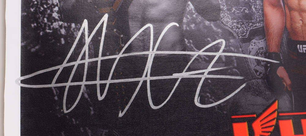 Khabib Nurmagomedov Signed LE UFC 24x36 Canvas (JSA) at PristineAuction.com Khabib Nurmagomedov Signed LE UFC 24x36 Canvas (JSA) at PristineAuction.com