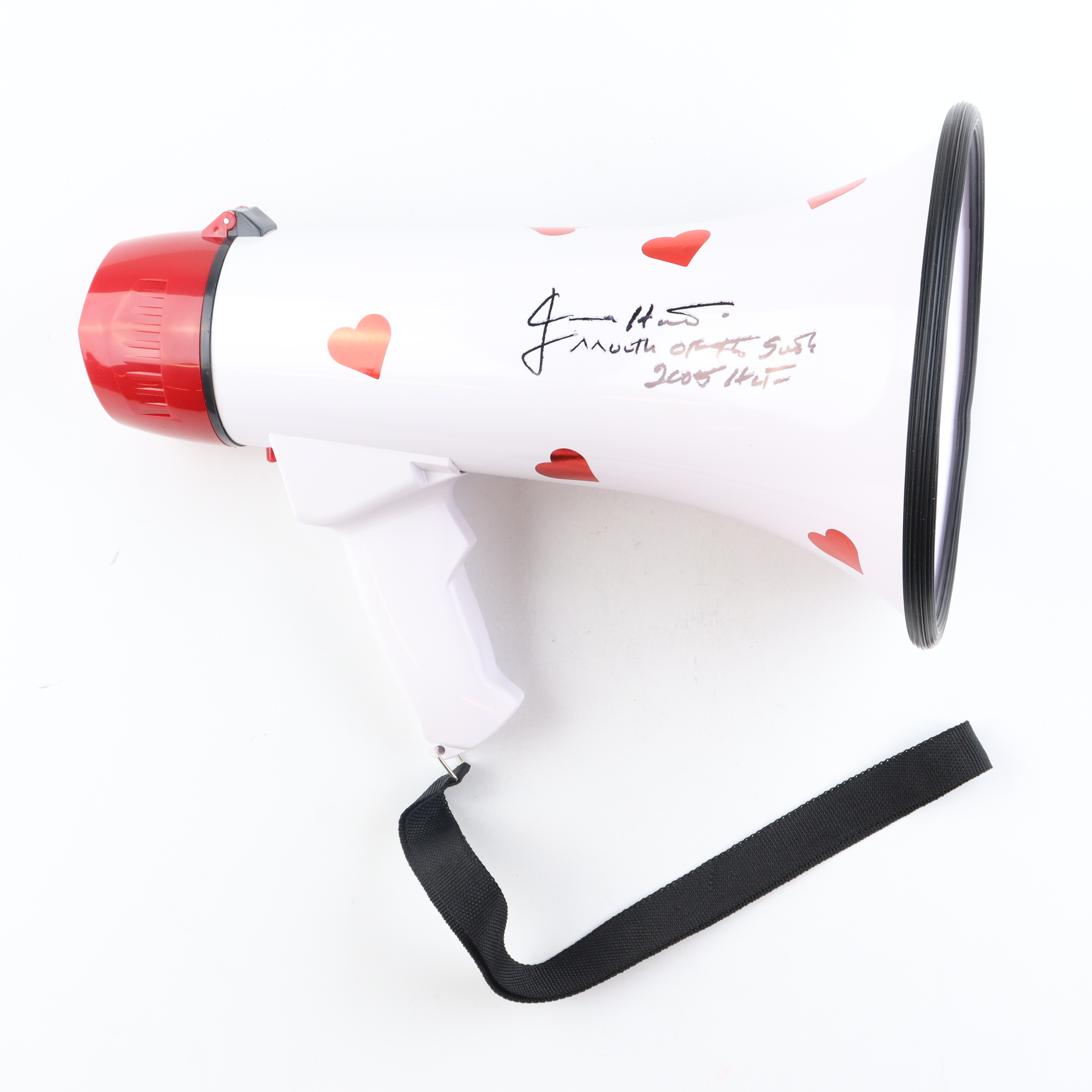 Jimmy Hart Signed Megaphone Inscribed "Mouth of the South" & "2005 HOF" (JSA) at PristineAuction.com Jimmy Hart Signed Megaphone Inscribed "Mouth of the South" & "2005 HOF" (JSA) at PristineAuction.com