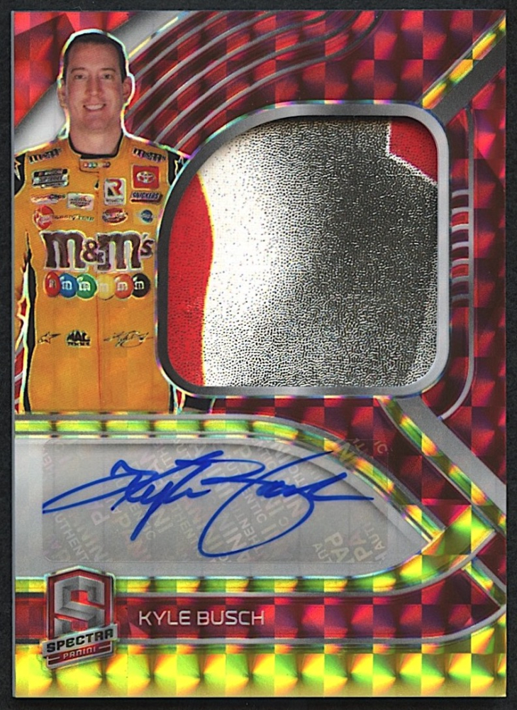 2022 Panini Chronicles Spectra Firesuit Signatures Interstellar Red #3 ...