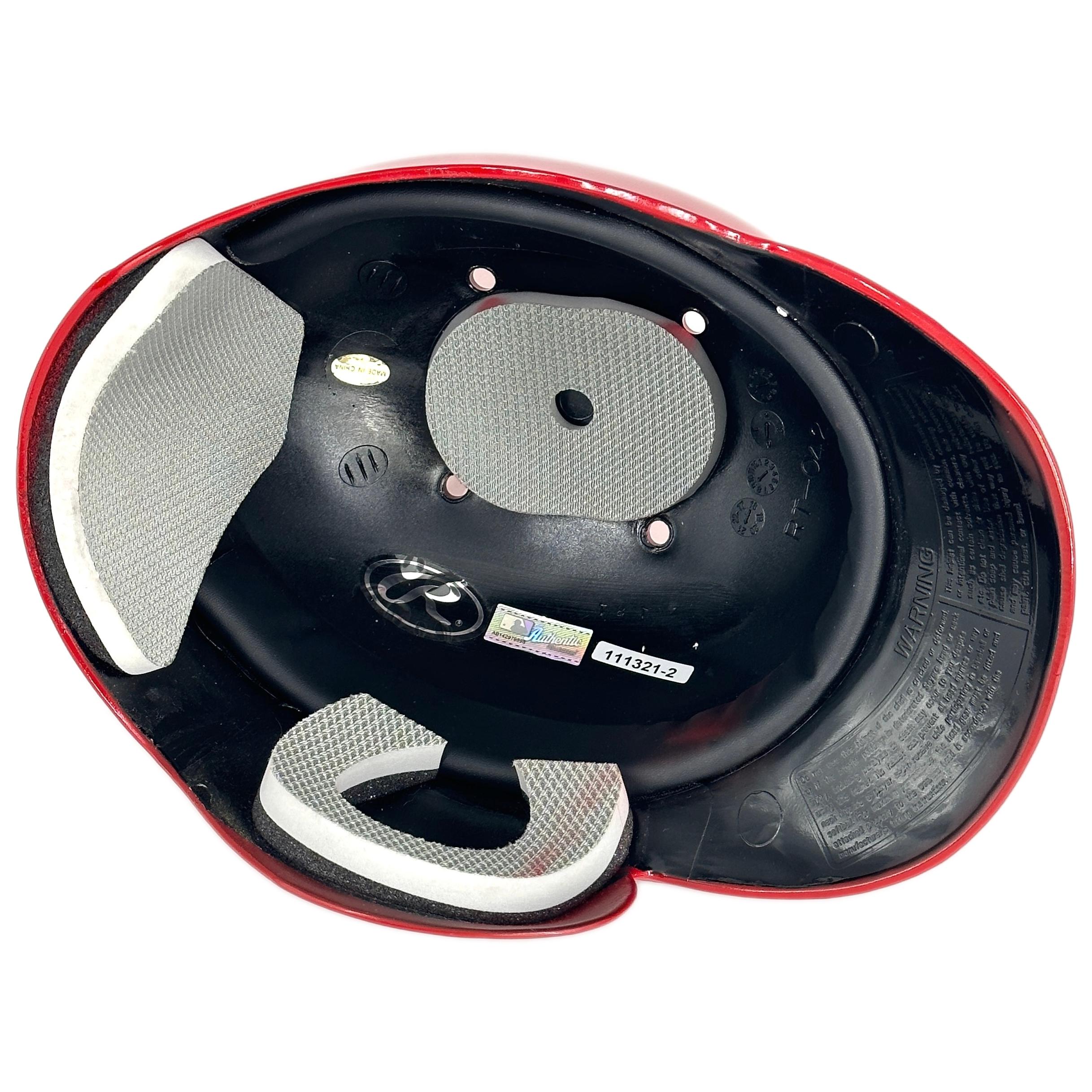 Mike Trout Signed Angels Full Size Helmet Inscribed "14, 16, 19 AL MVP" (MLB) at PristineAuction.com Mike Trout Signed Angels Full Size Helmet Inscribed "14, 16, 19 AL MVP" (MLB) at PristineAuction.com