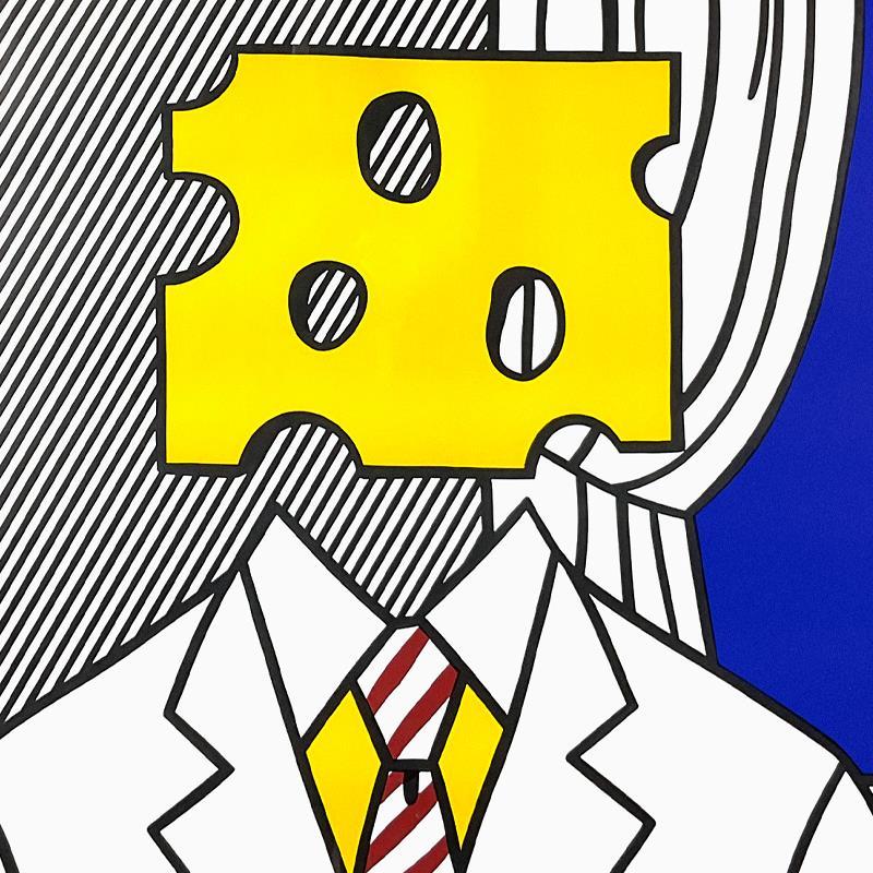 "Lichtenstein Poster" 34x41 Custom Framed Vintage Lithograph from 1978 Ace Gallery Poster by Roy Lichtenstein at PristineAuction.com "Lichtenstein Poster" 34x41 Custom Framed Vintage Lithograph from 1978 Ace Gallery Poster by Roy Lichtenstein at PristineAuction.com