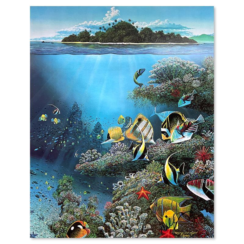 "Undersea Song" 19x24 Poster by Robert Lyn Nelson (PA) at PristineAuction.com "Undersea Song" 19x24 Poster by Robert Lyn Nelson (PA) at PristineAuction.com