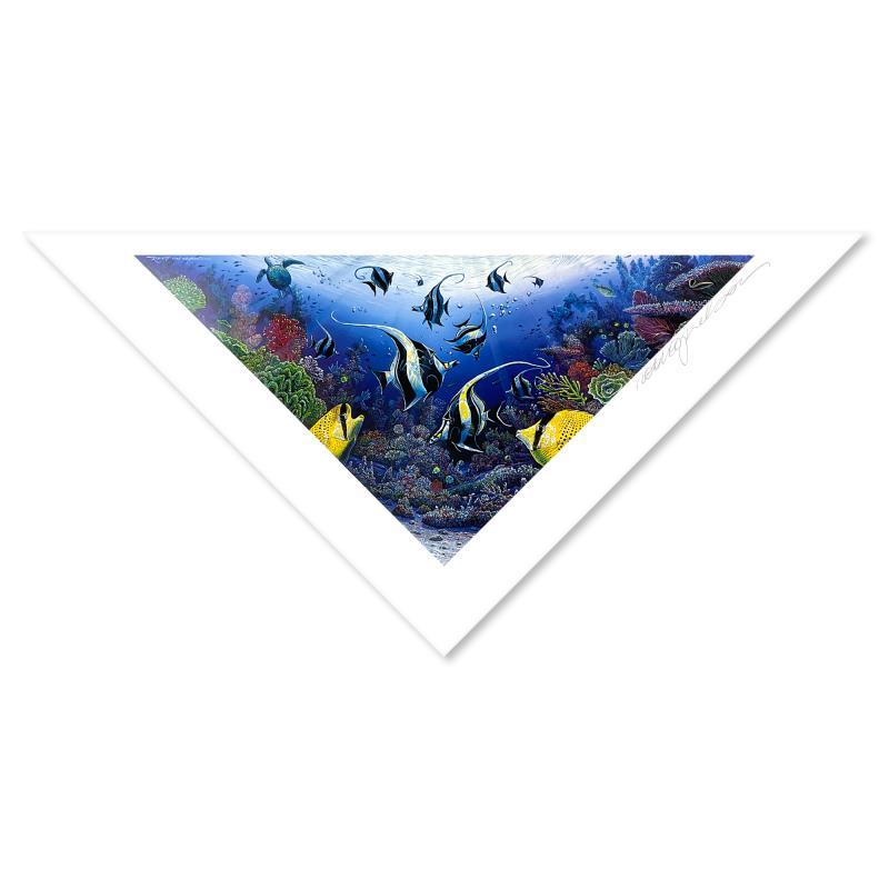 "Diamonds of the Sea (Diptych)" LE 28x29 Mixed Media by Robert Lyn Nelson (PA) at PristineAuction.com "Diamonds of the Sea (Diptych)" LE 28x29 Mixed Media by Robert Lyn Nelson (PA) at PristineAuction.com