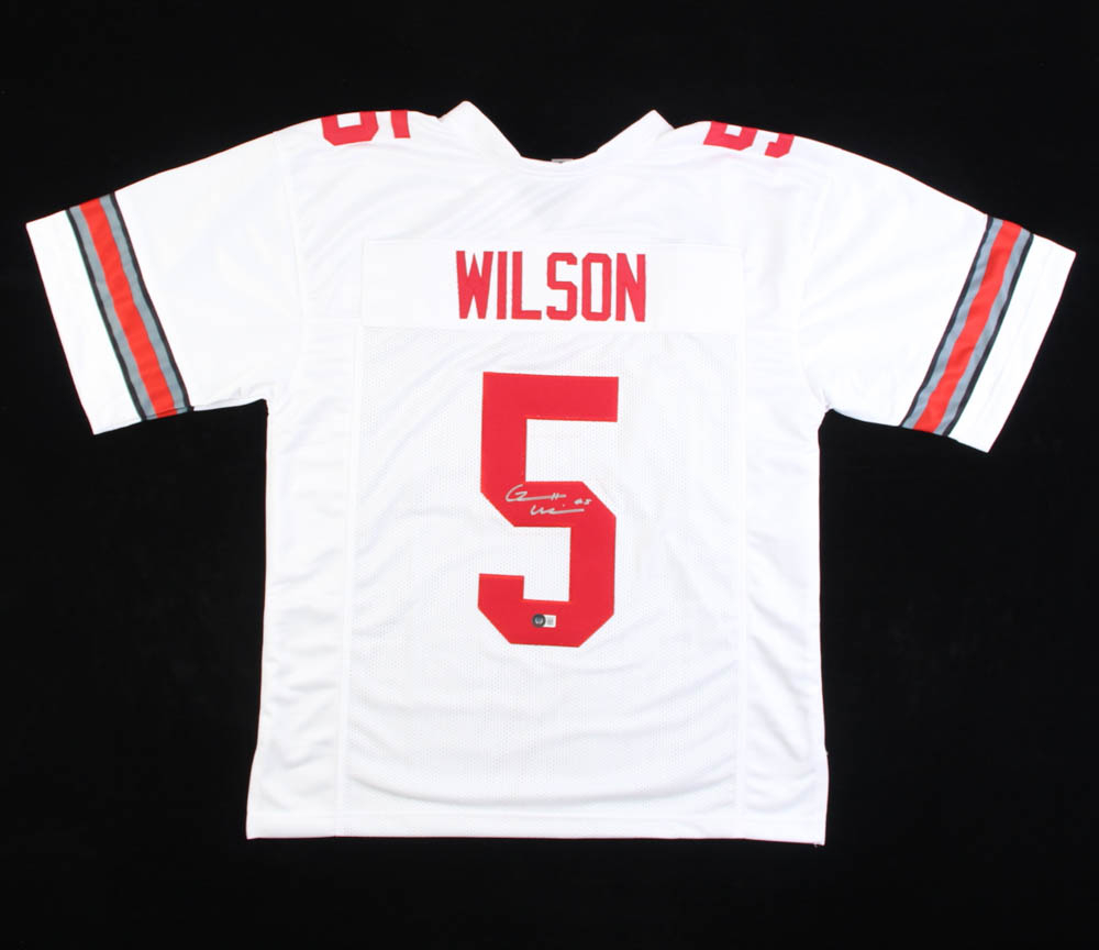 Garrett Wilson Signed Jersey (Beckett) at PristineAuction.com Garrett Wilson Signed Jersey (Beckett) at PristineAuction.com