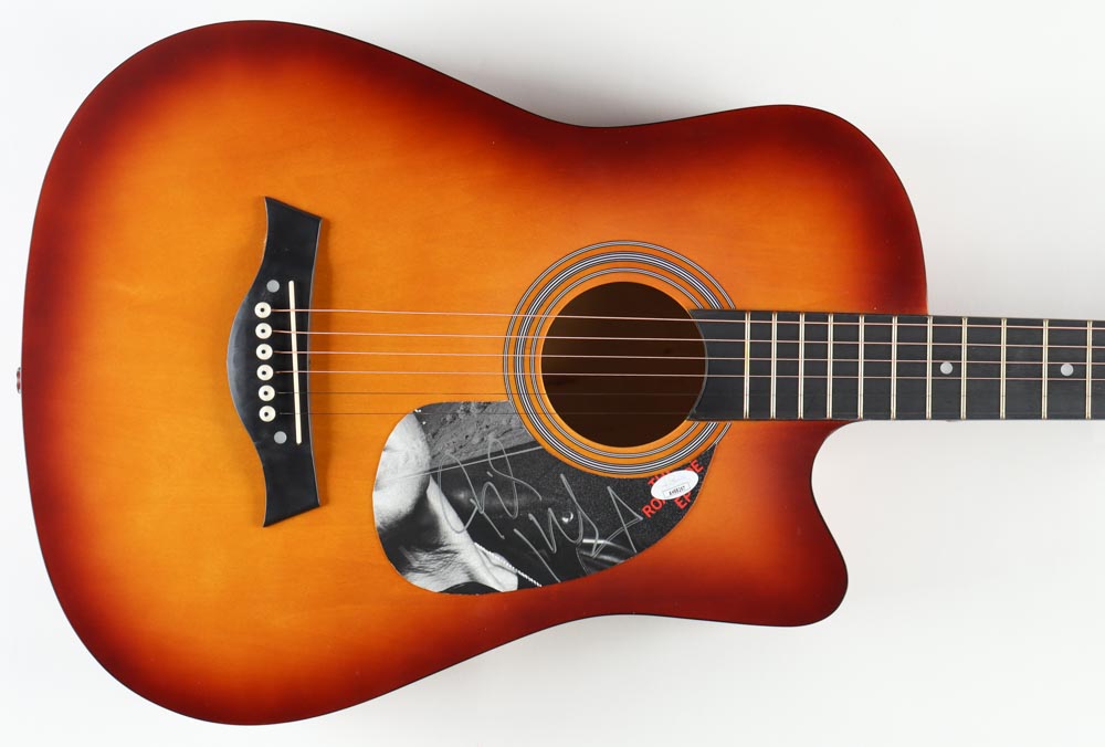 Billy Idol Signed 38" Acoustic Guitar (JSA) at PristineAuction.com Billy Idol Signed 38" Acoustic Guitar (JSA) at PristineAuction.com