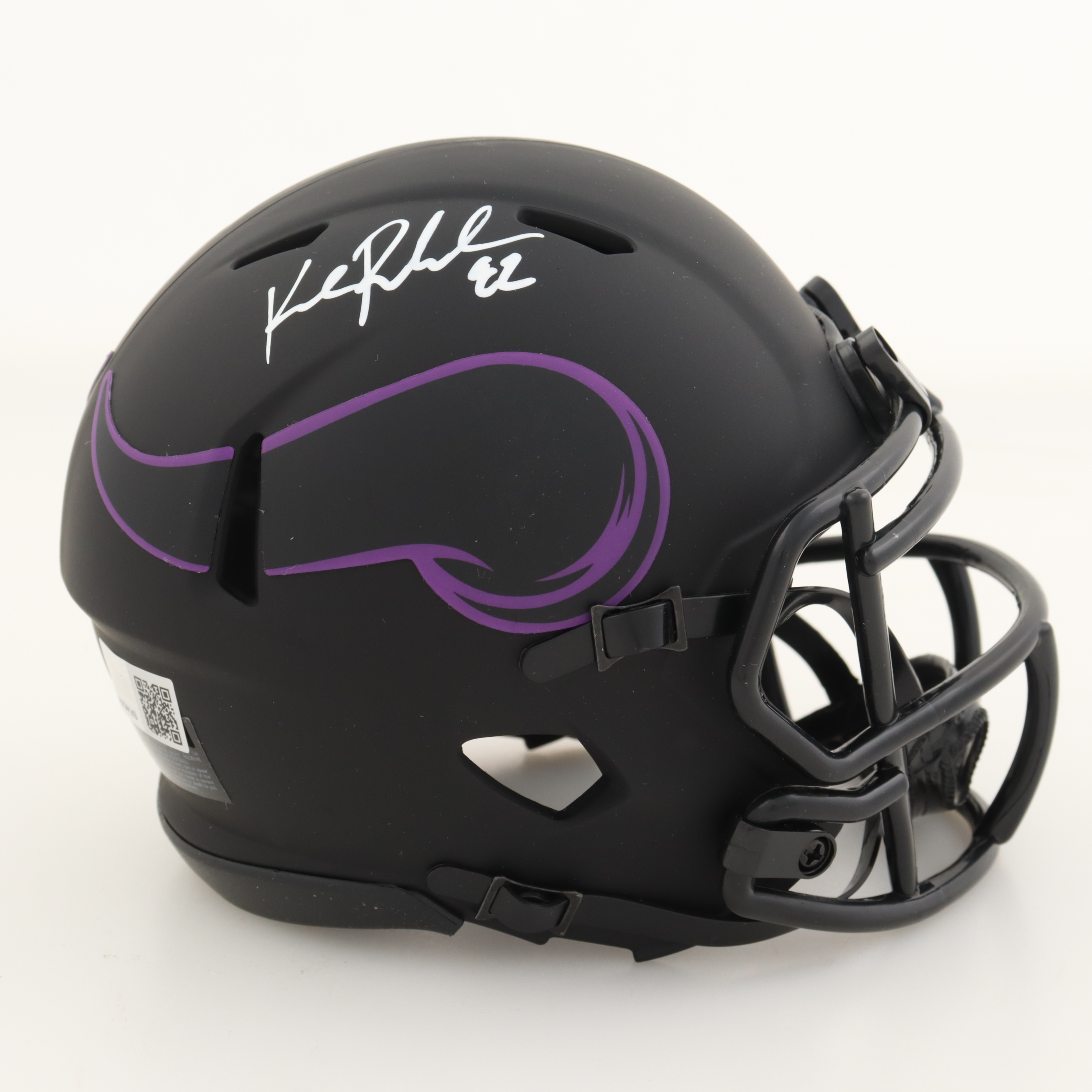 Kyle Rudolph Signed Vikings Eclipse Alternate Speed Mini Helmet (TSE) at PristineAuction.com Kyle Rudolph Signed Vikings Eclipse Alternate Speed Mini Helmet (TSE) at PristineAuction.com