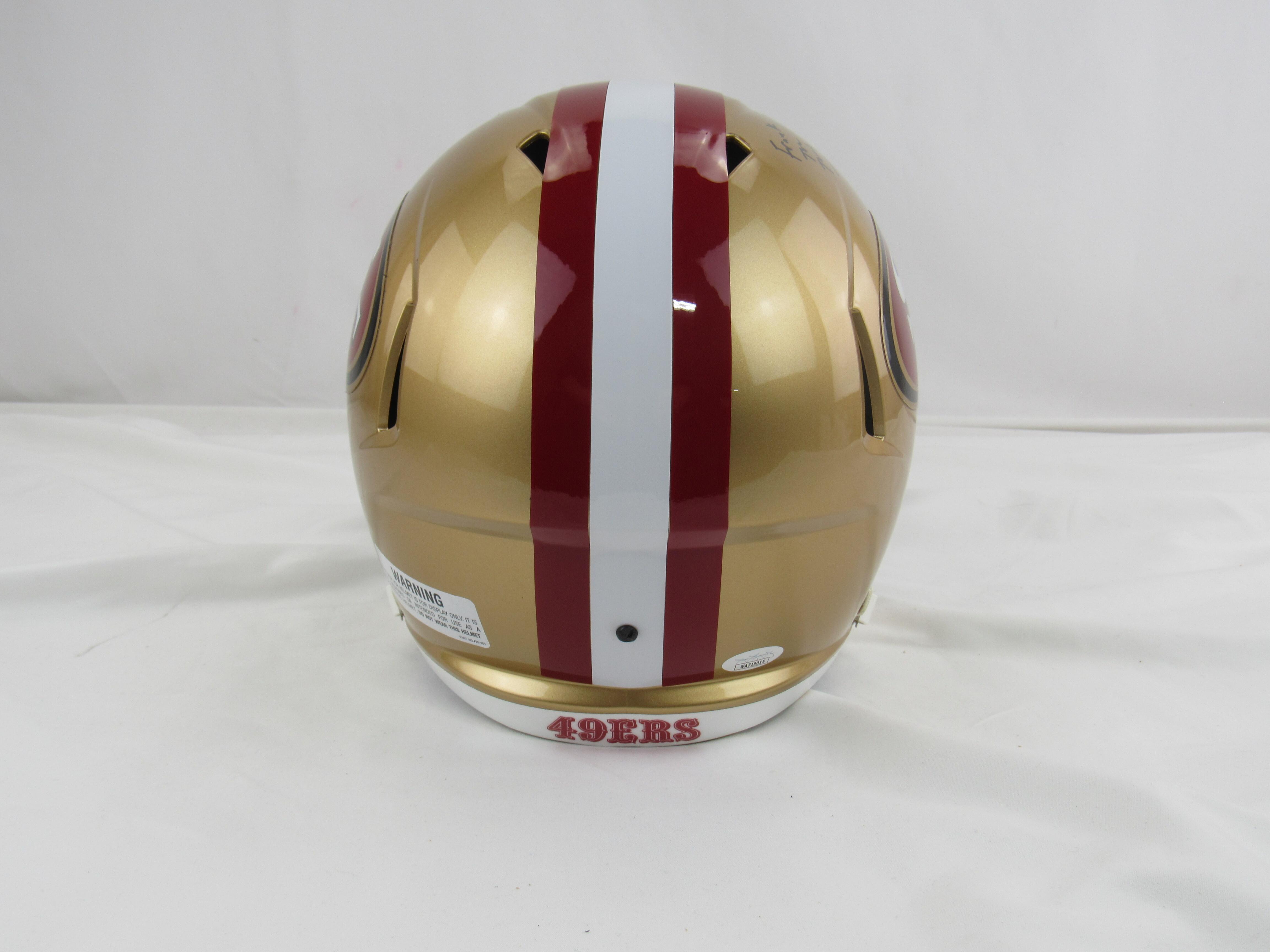 Frank Gore Signed Replica Helmet Inscribed "Frank the Tank" (JSA) at PristineAuction.com Frank Gore Signed Replica Helmet Inscribed "Frank the Tank" (JSA) at PristineAuction.com