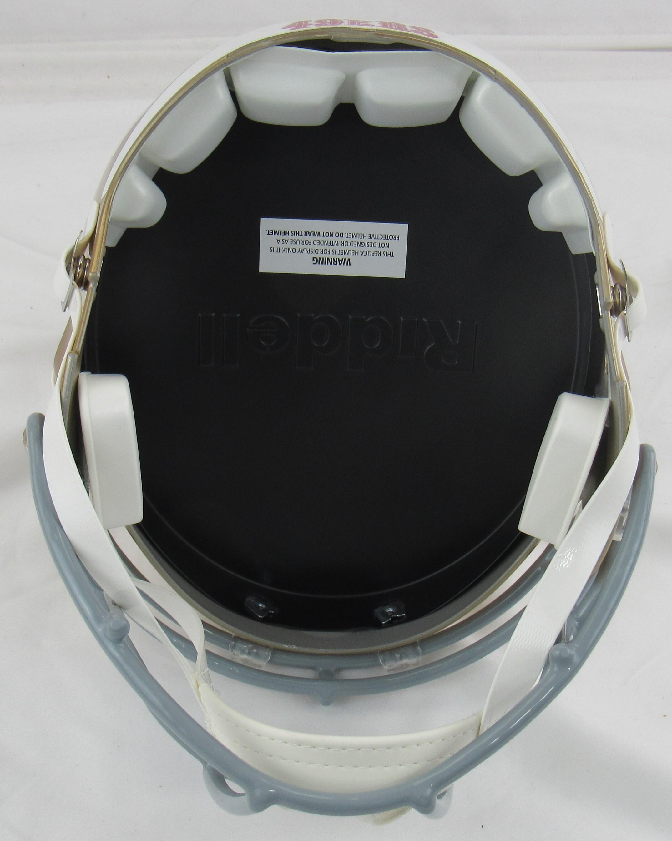 Frank Gore Signed Replica Helmet Inscribed "Frank the Tank" (JSA) at PristineAuction.com Frank Gore Signed Replica Helmet Inscribed "Frank the Tank" (JSA) at PristineAuction.com