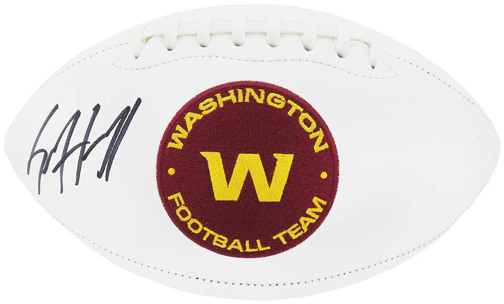 Sam Howell Signig With Sam Howell Signed Washington Logo Football (Schwartz) | Pristine Auction