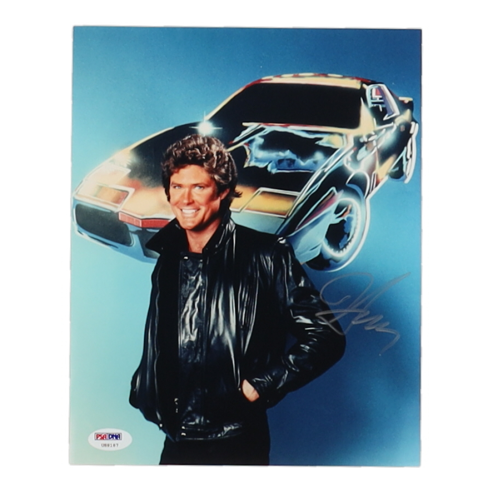 Knight Signature Knight Rider David Hasselhoff Signed