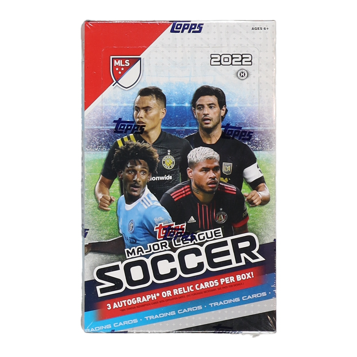 2022 Topps MLS Major League Soccer Hobby Box with (24) Packs at PristineAuction.com 2022 Topps MLS Major League Soccer Hobby Box with (24) Packs at PristineAuction.com