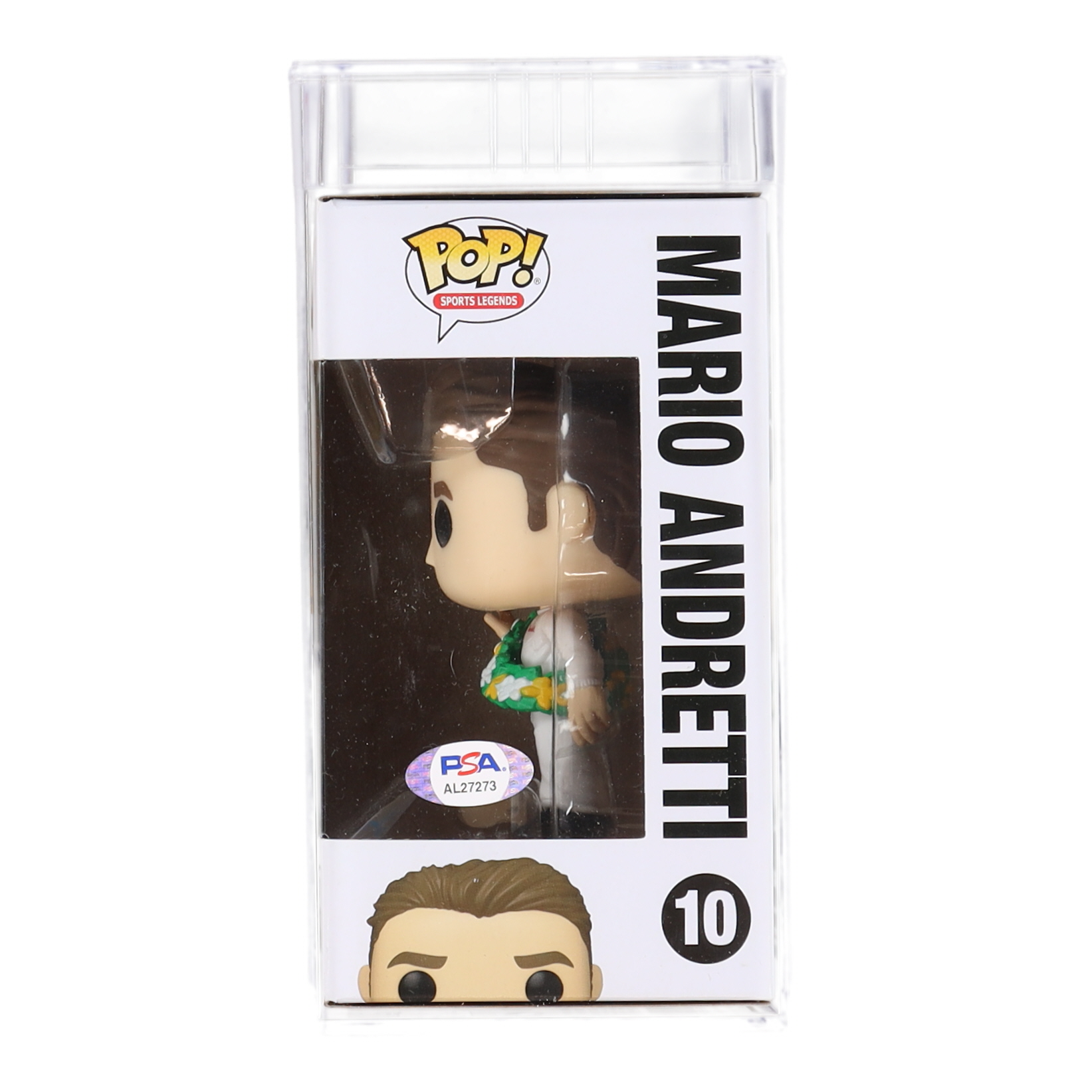 Mario Andretti Signed #10 Mario Andretti Funko Pop! Vinyl Figure (PSA GEM MINT 10) at PristineAuction.com Mario Andretti Signed #10 Mario Andretti Funko Pop! Vinyl Figure (PSA GEM MINT 10) at PristineAuction.com
