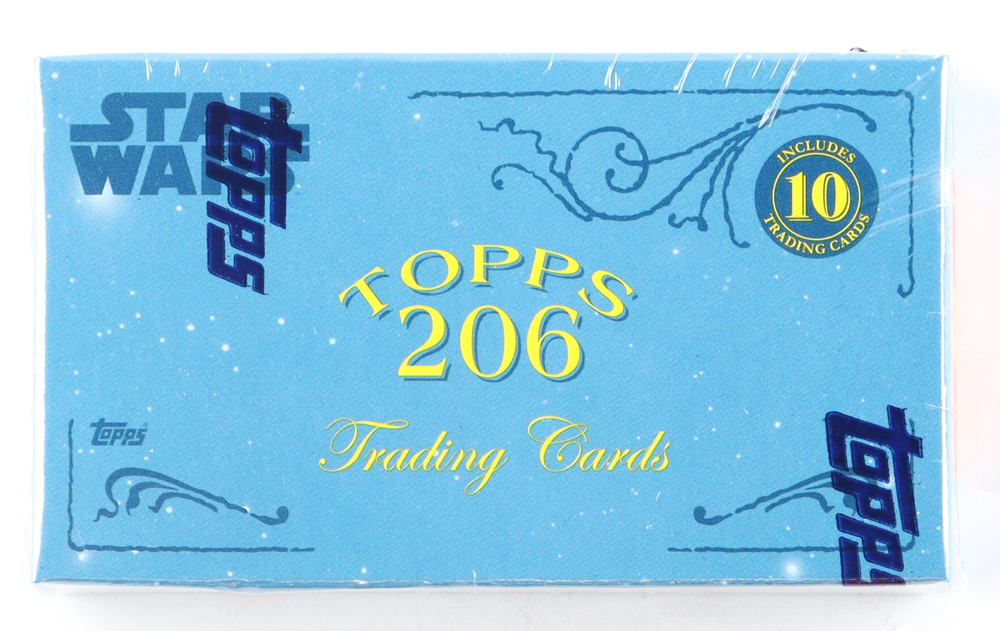 2022 Topps T206 Star Wars New Series Box with (10) Cards at PristineAuction.com 2022 Topps T206 Star Wars New Series Box with (10) Cards at PristineAuction.com