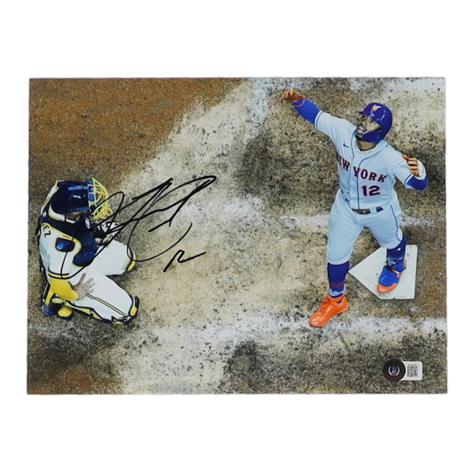 Francisco Lindor Signed Mets 8x10 Photo (Beckett) at PristineAuction.com Francisco Lindor Signed Mets 8x10 Photo (Beckett) at PristineAuction.com