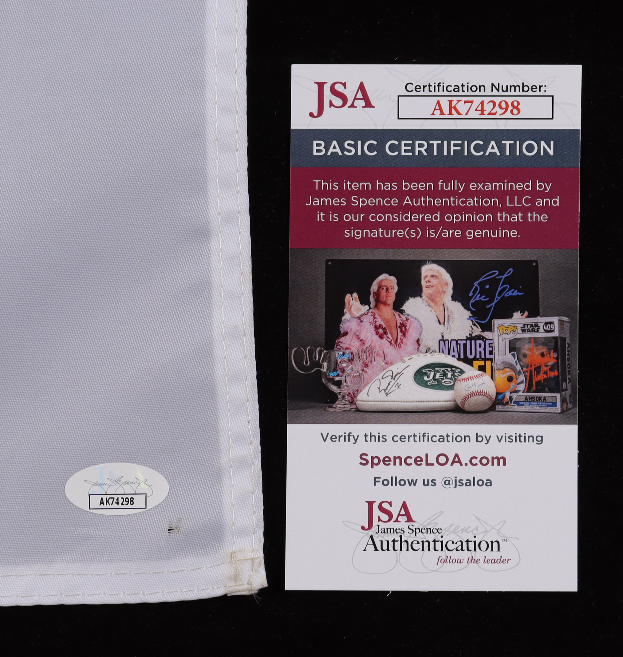 Brooks Koepka Signed 2023 PGA Oak Hill Pin Flag (JSA) at PristineAuction.com Brooks Koepka Signed 2023 PGA Oak Hill Pin Flag (JSA) at PristineAuction.com