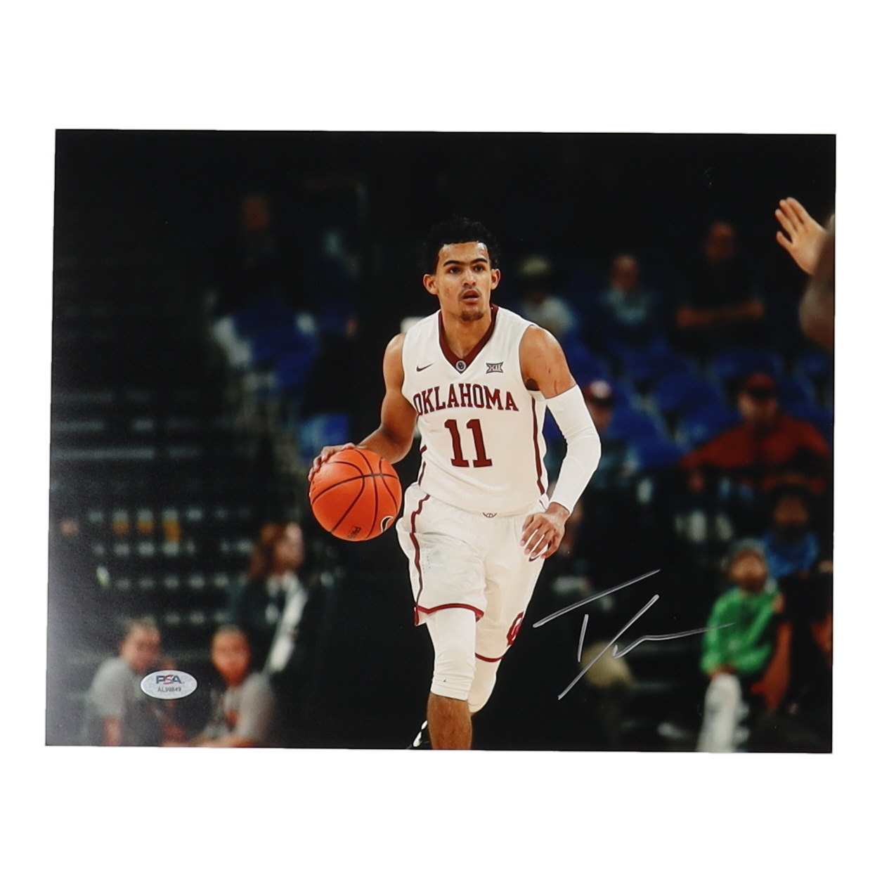 Trae Young Signed Oklahoma Sooners 11x14 Photo (PSA) at PristineAuction.com Trae Young Signed Oklahoma Sooners 11x14 Photo (PSA) at PristineAuction.com