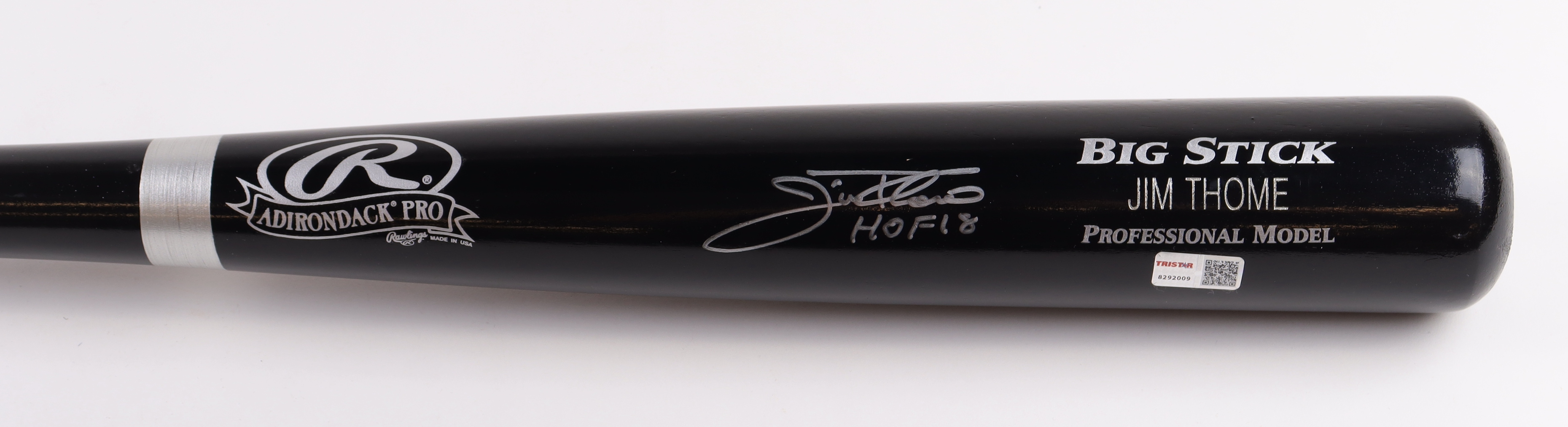 Jim Thome Signed Rawlings Big Stick Player Model Baseball Bat Inscribed "HOF 18" (PSA & TriStar) at PristineAuction.com Jim Thome Signed Rawlings Big Stick Player Model Baseball Bat Inscribed "HOF 18" (PSA & TriStar) at PristineAuction.com