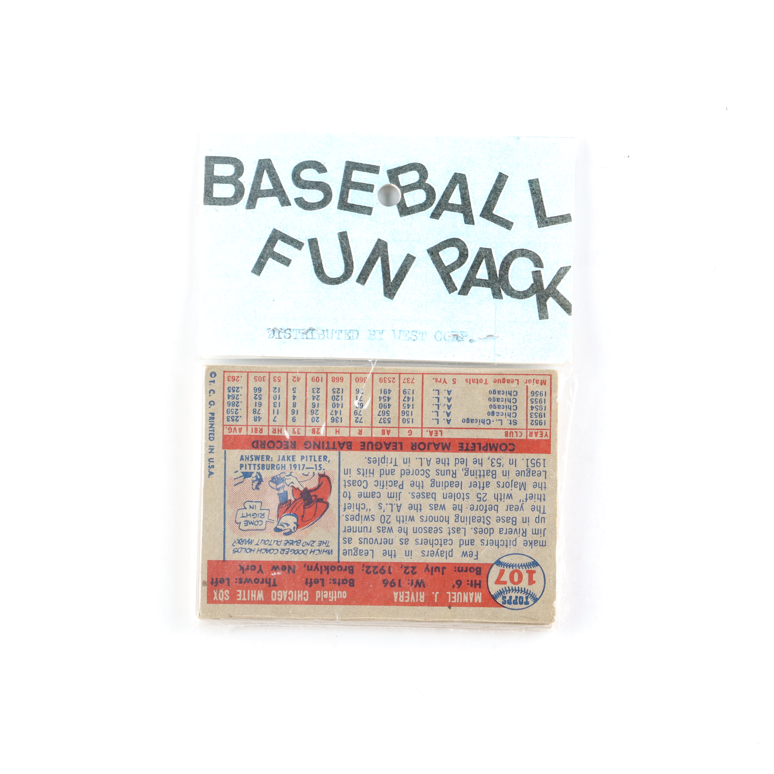 1957 Topps Baseball Card Fun Pack with (10) Cards at PristineAuction.com 1957 Topps Baseball Card Fun Pack with (10) Cards at PristineAuction.com