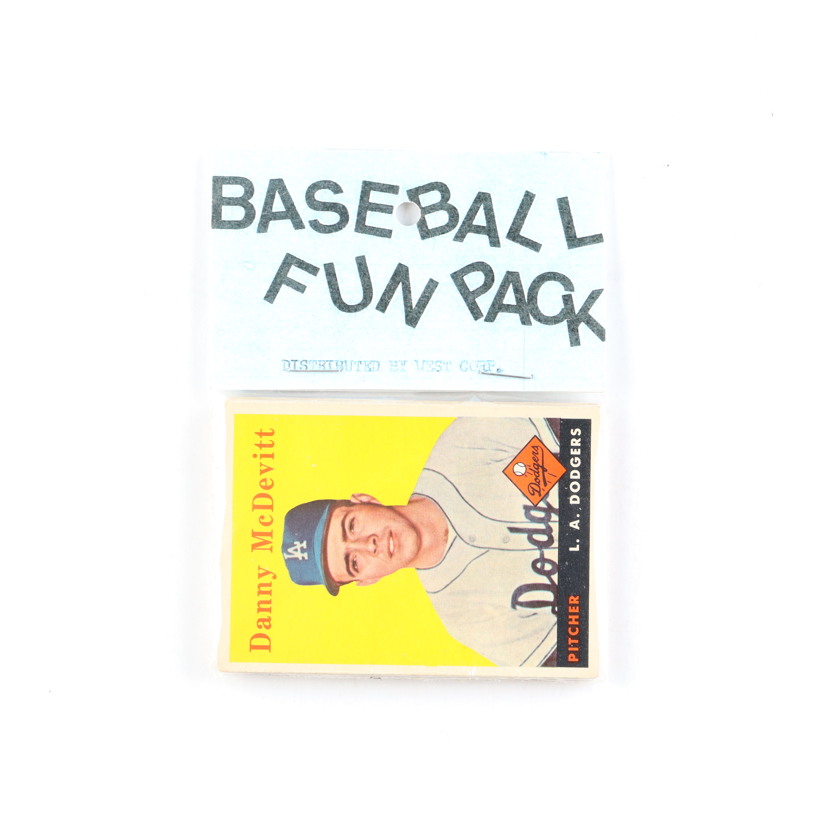 1958 Topps Baseball Card Fun Pack with (10) Cards at PristineAuction.com 1958 Topps Baseball Card Fun Pack with (10) Cards at PristineAuction.com