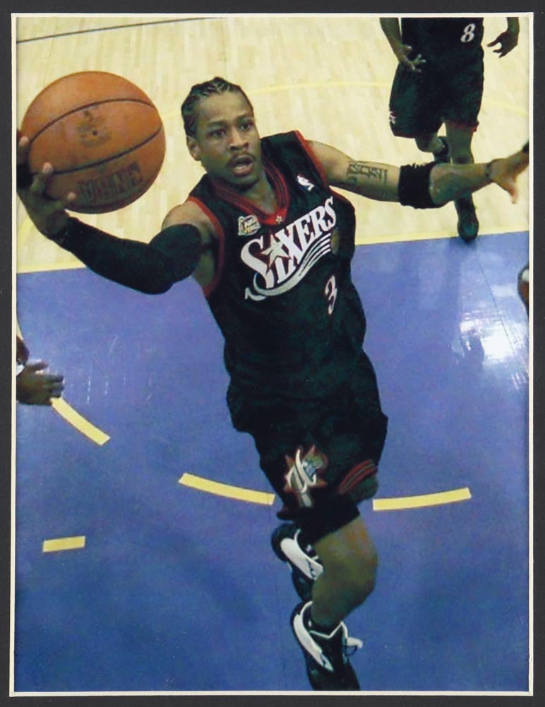 Allen Iverson Signed Custom Framed Jersey Display (JSA) at PristineAuction.com Allen Iverson Signed Custom Framed Jersey Display (JSA) at PristineAuction.com