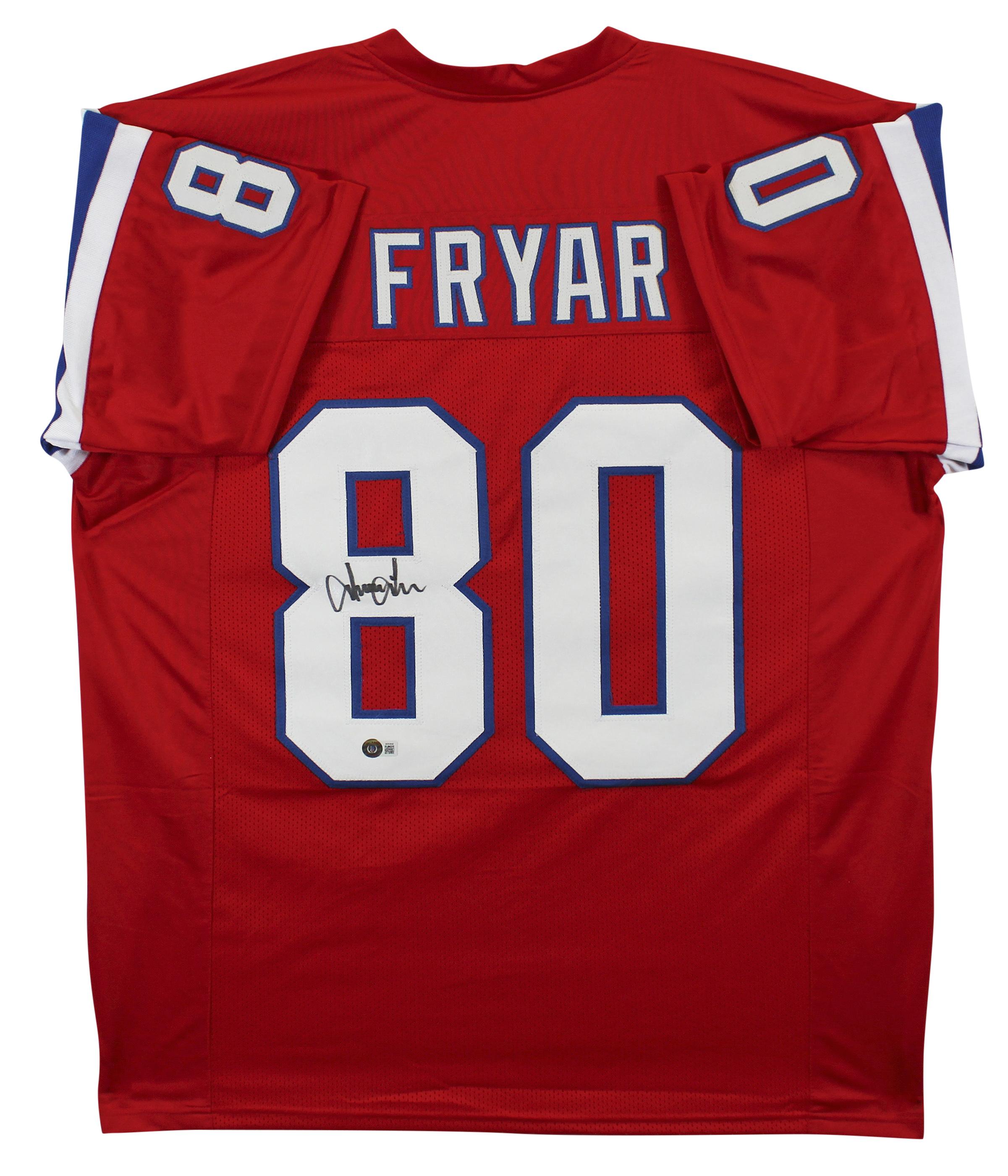 Irving Fryar Signed Jersey (Beckett) at PristineAuction.com Irving Fryar Signed Jersey (Beckett) at PristineAuction.com