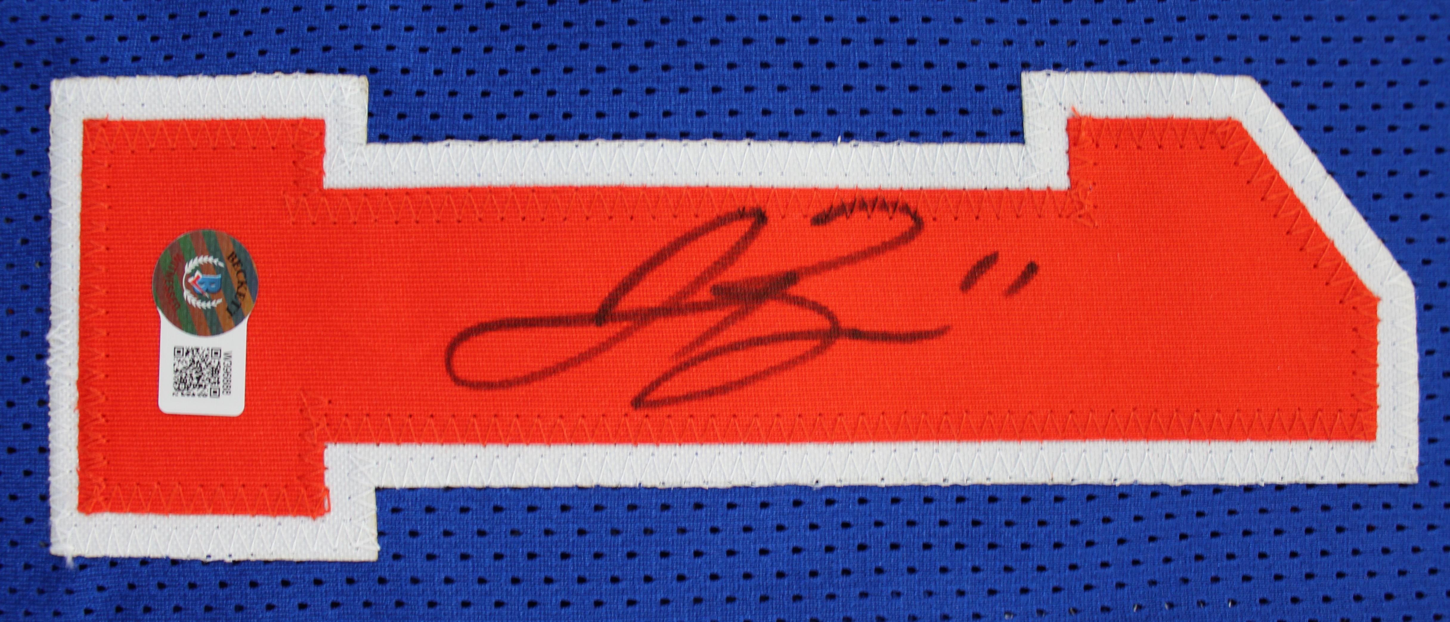 Jalen Brunson Signed Jersey (Beckett) at PristineAuction.com Jalen Brunson Signed Jersey (Beckett) at PristineAuction.com