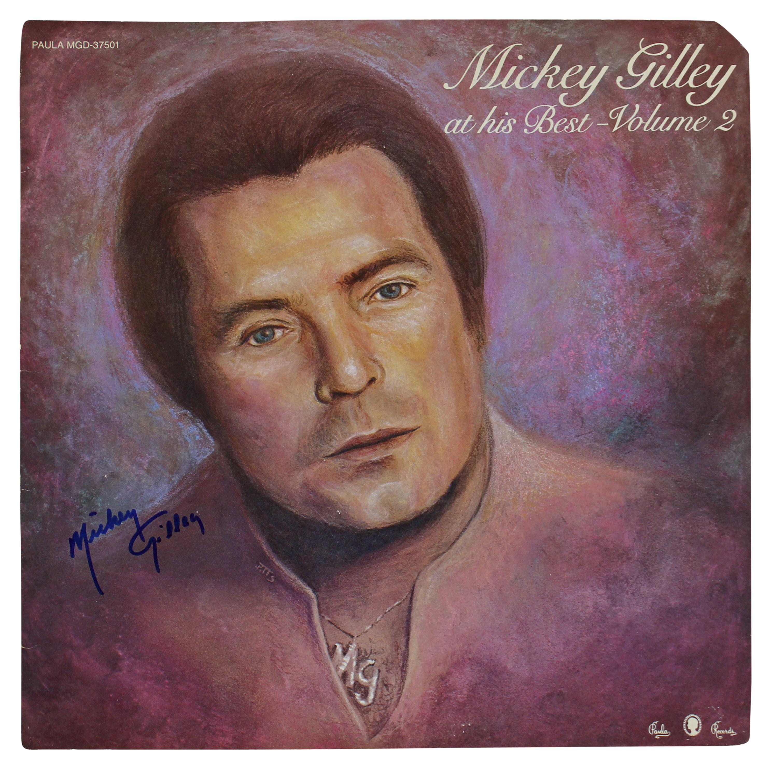 Mickey Gilley Signed "At His Best Volume 2" Album Cover (Beckett) at PristineAuction.com Mickey Gilley Signed "At His Best Volume 2" Album Cover (Beckett) at PristineAuction.com