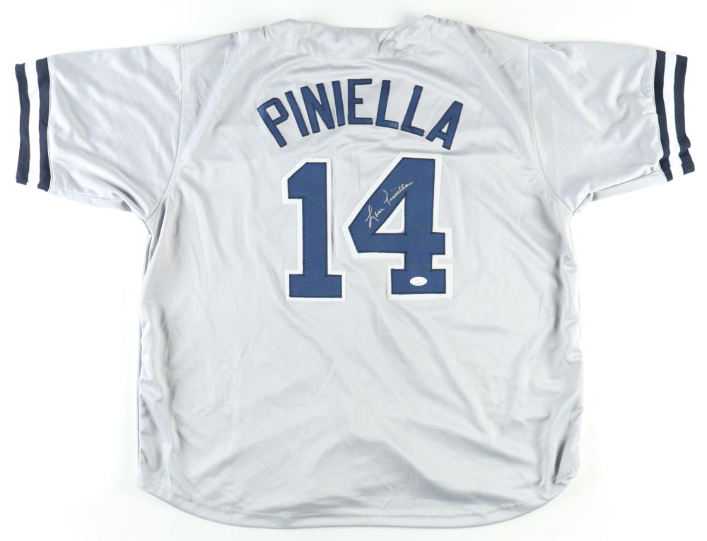 Lou Piniella Signed Jersey (JSA) at PristineAuction.com Lou Piniella Signed Jersey (JSA) at PristineAuction.com