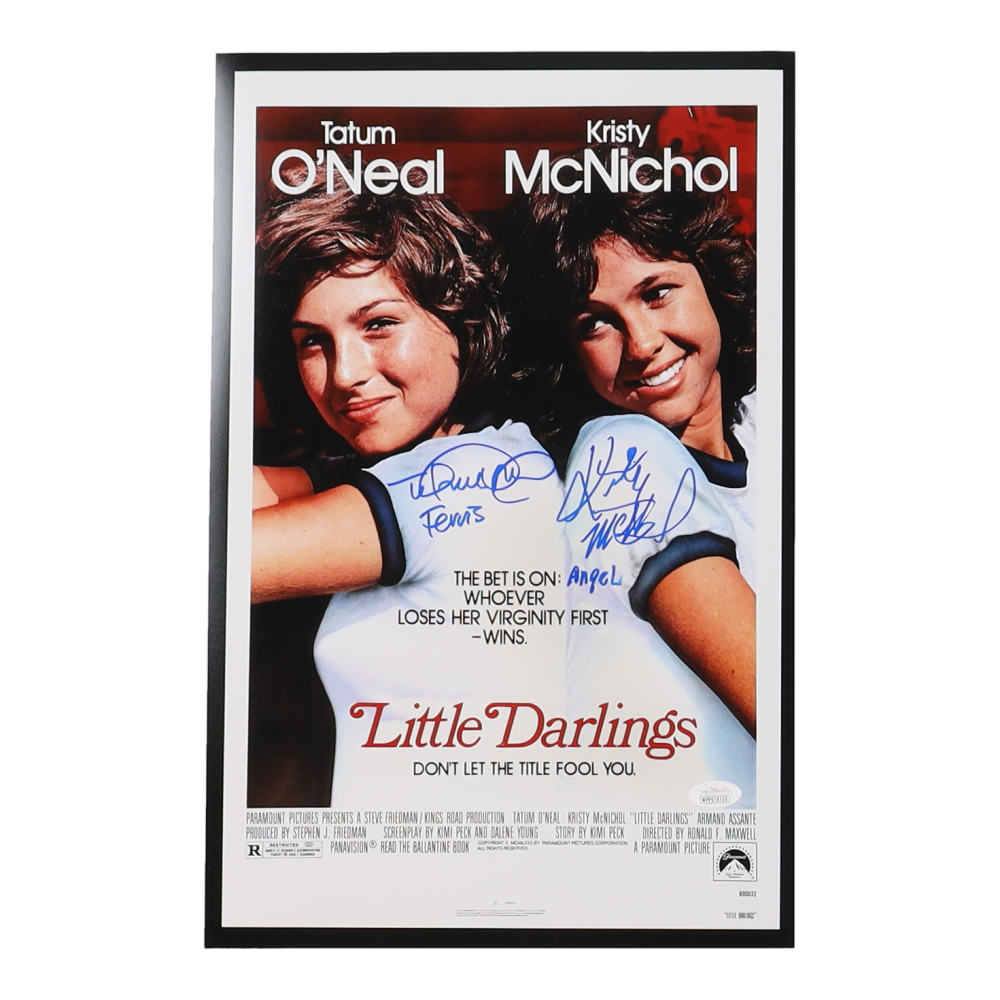 Tatum O'Neal & Kristy McNichol Signed 'Little Darlings' 11x17 Photo