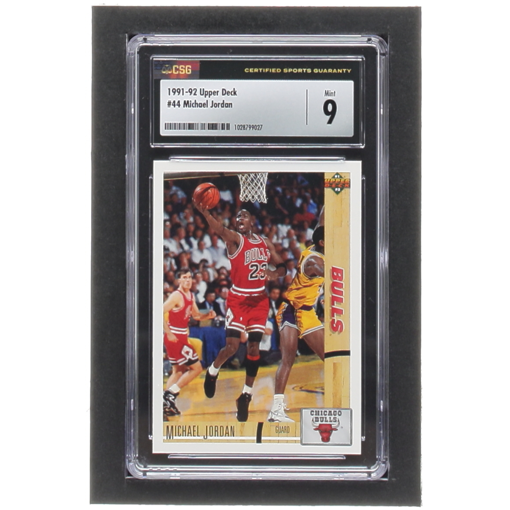 92 michael jordan upper deck
