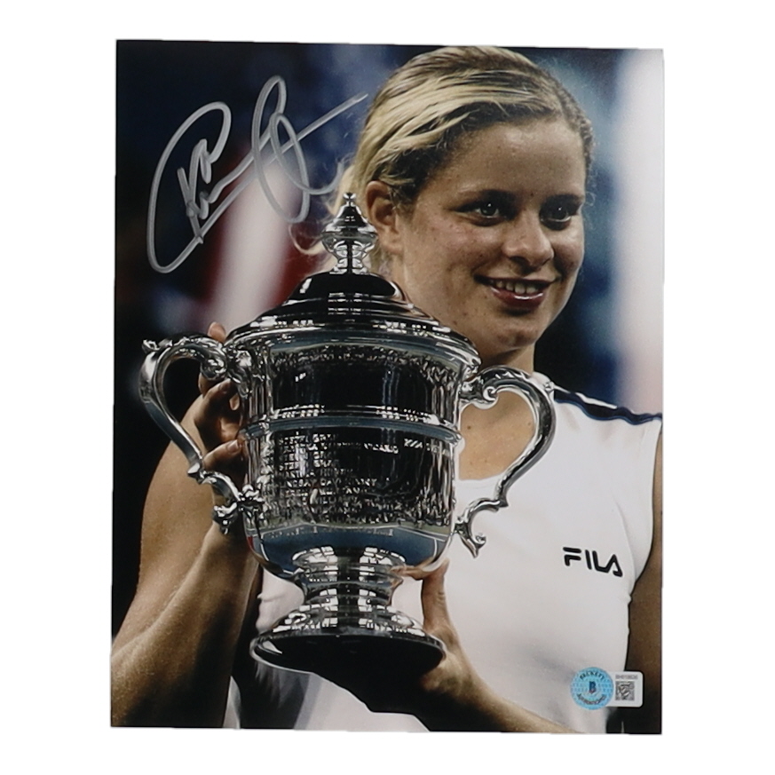Kim Clijsters Signed 8x10 Photo (Beckett) at PristineAuction.com Kim Clijsters Signed 8x10 Photo (Beckett) at PristineAuction.com