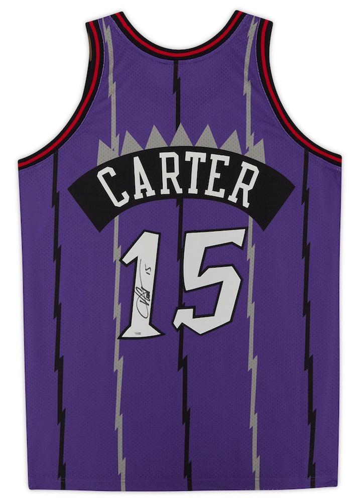 Vince Carter Signed Raptors Jersey (Fanatics) at PristineAuction.com Vince Carter Signed Raptors Jersey (Fanatics) at PristineAuction.com