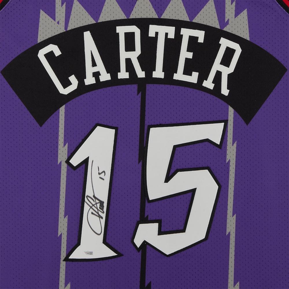 Vince Carter Signed Raptors Jersey (Fanatics) at PristineAuction.com Vince Carter Signed Raptors Jersey (Fanatics) at PristineAuction.com