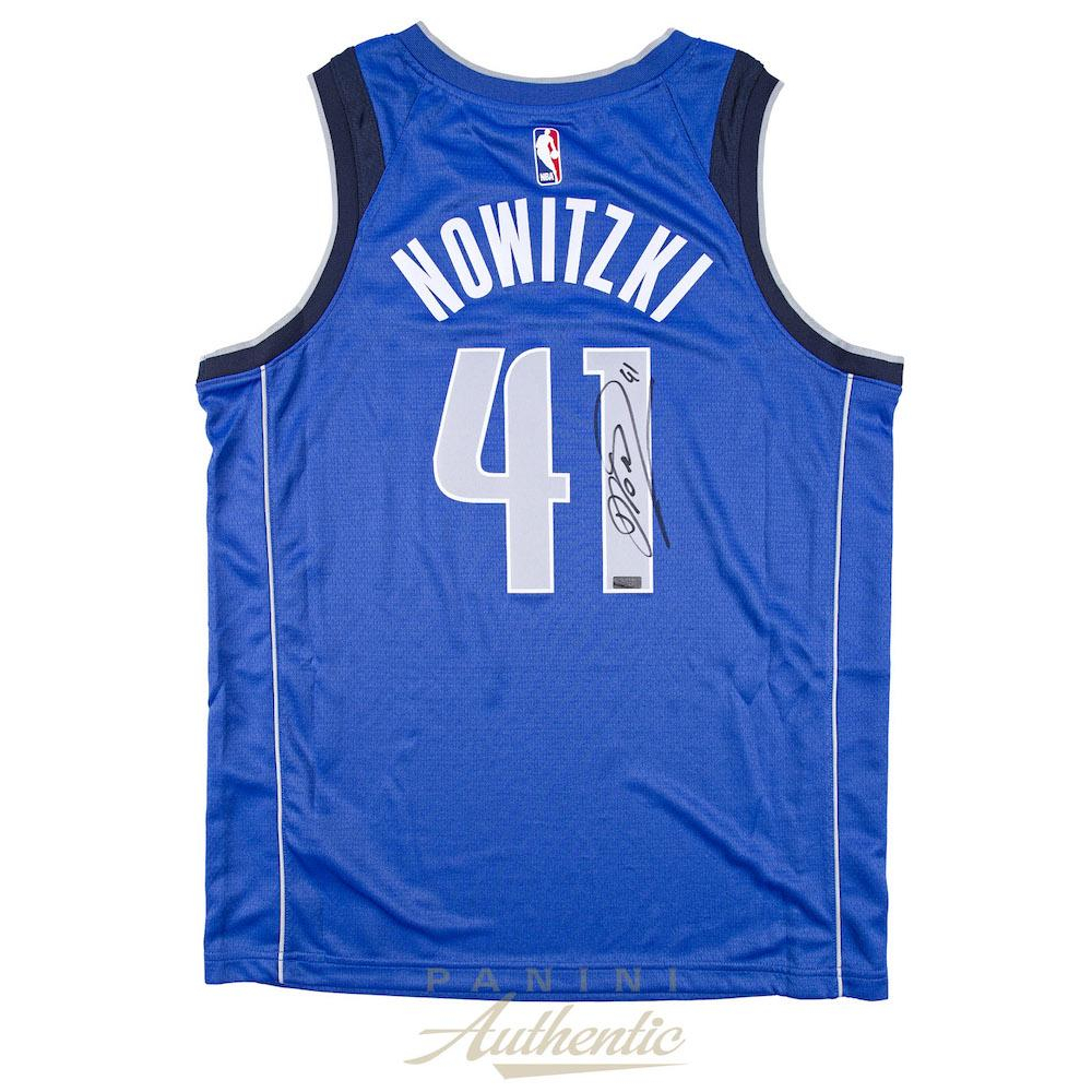 Maillot Dirk Nowitzki Dédicacé – NBA Top 75 – Fanatics Authentic – Neuf