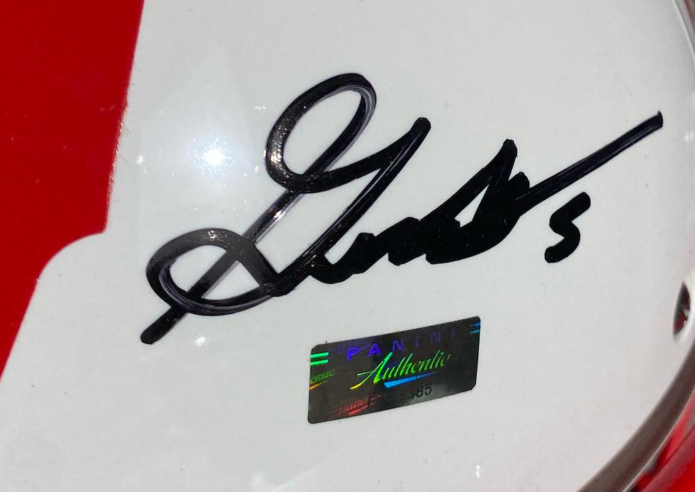 Graham Mertz Signed Wisconsin Badgers Full-Size Helmet (Panini) at PristineAuction.com Graham Mertz Signed Wisconsin Badgers Full-Size Helmet (Panini) at PristineAuction.com