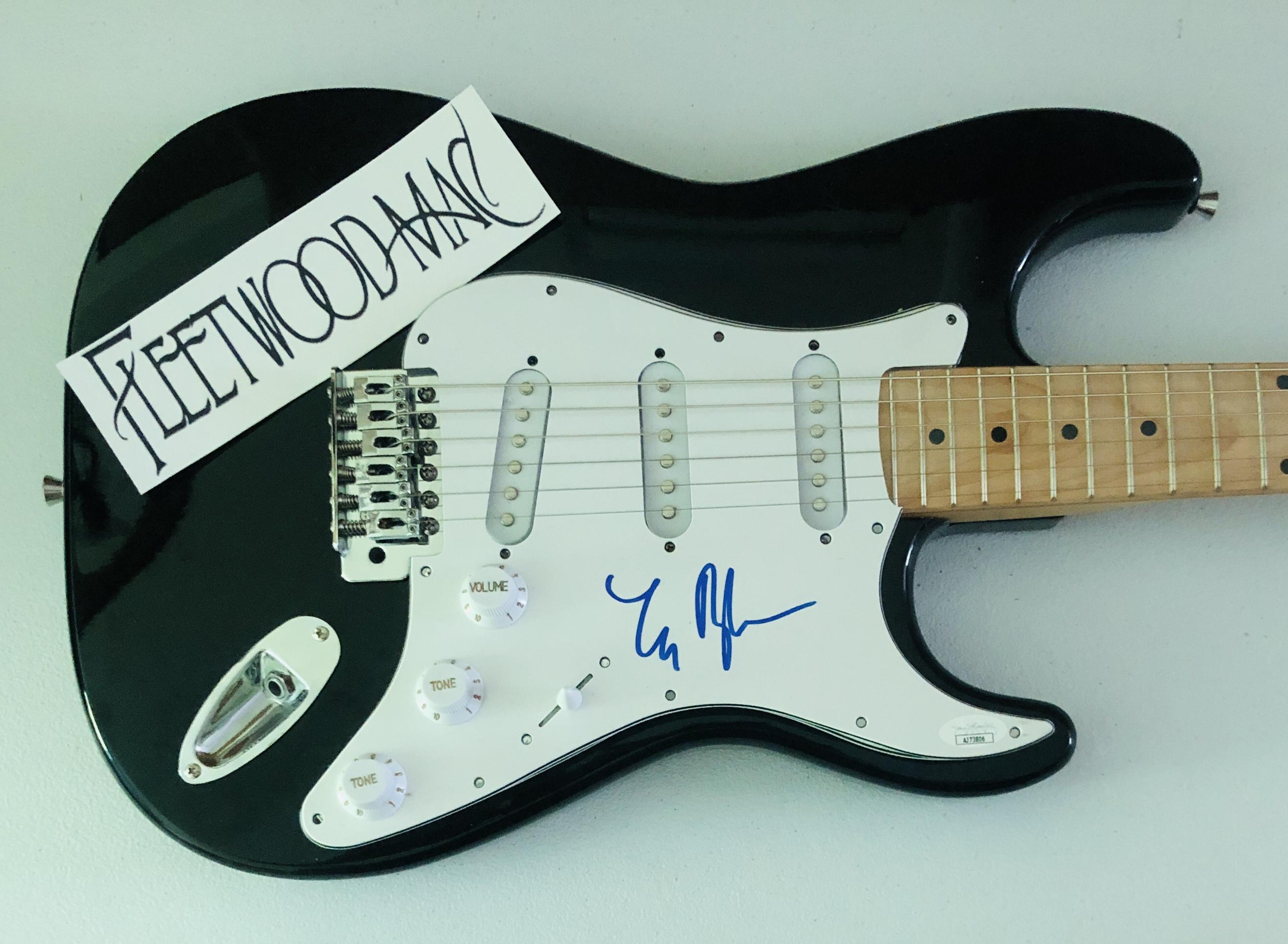 Lindsey Buckingham Signed "Fleetwood Mac" 39" Electric Guitar (JSA) at PristineAuction.com Lindsey Buckingham Signed "Fleetwood Mac" 39" Electric Guitar (JSA) at PristineAuction.com