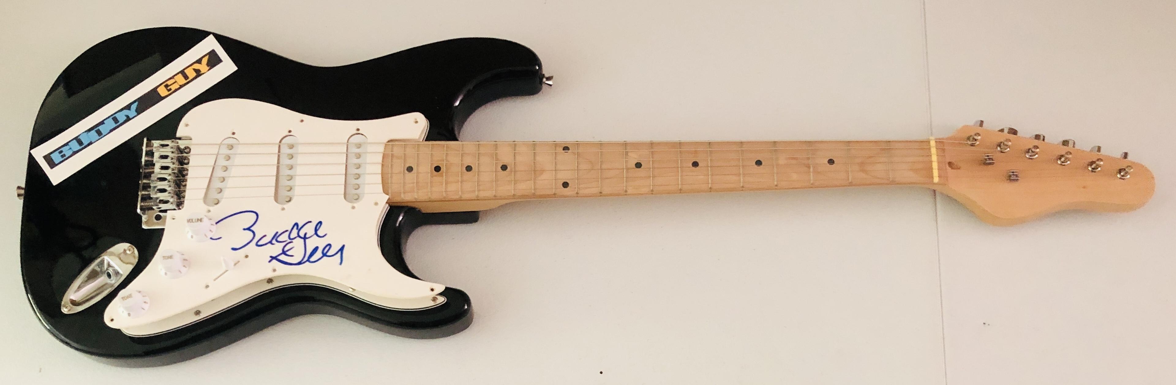 Buddy Guy Signed Full-Size Electric Guitar (JSA) at PristineAuction.com Buddy Guy Signed Full-Size Electric Guitar (JSA) at PristineAuction.com