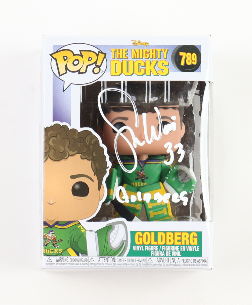 Shaun Weiss Signed "The Mighty Ducks" #789 Goldberg Funko Pop! Vinyl Figure (JSA) at PristineAuction.com Shaun Weiss Signed "The Mighty Ducks" #789 Goldberg Funko Pop! Vinyl Figure (JSA) at PristineAuction.com