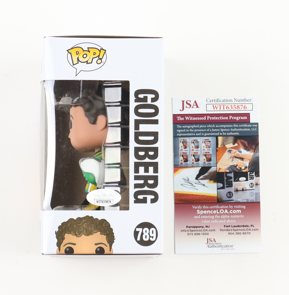 Shaun Weiss Signed "The Mighty Ducks" #789 Goldberg Funko Pop! Vinyl Figure (JSA) at PristineAuction.com Shaun Weiss Signed "The Mighty Ducks" #789 Goldberg Funko Pop! Vinyl Figure (JSA) at PristineAuction.com